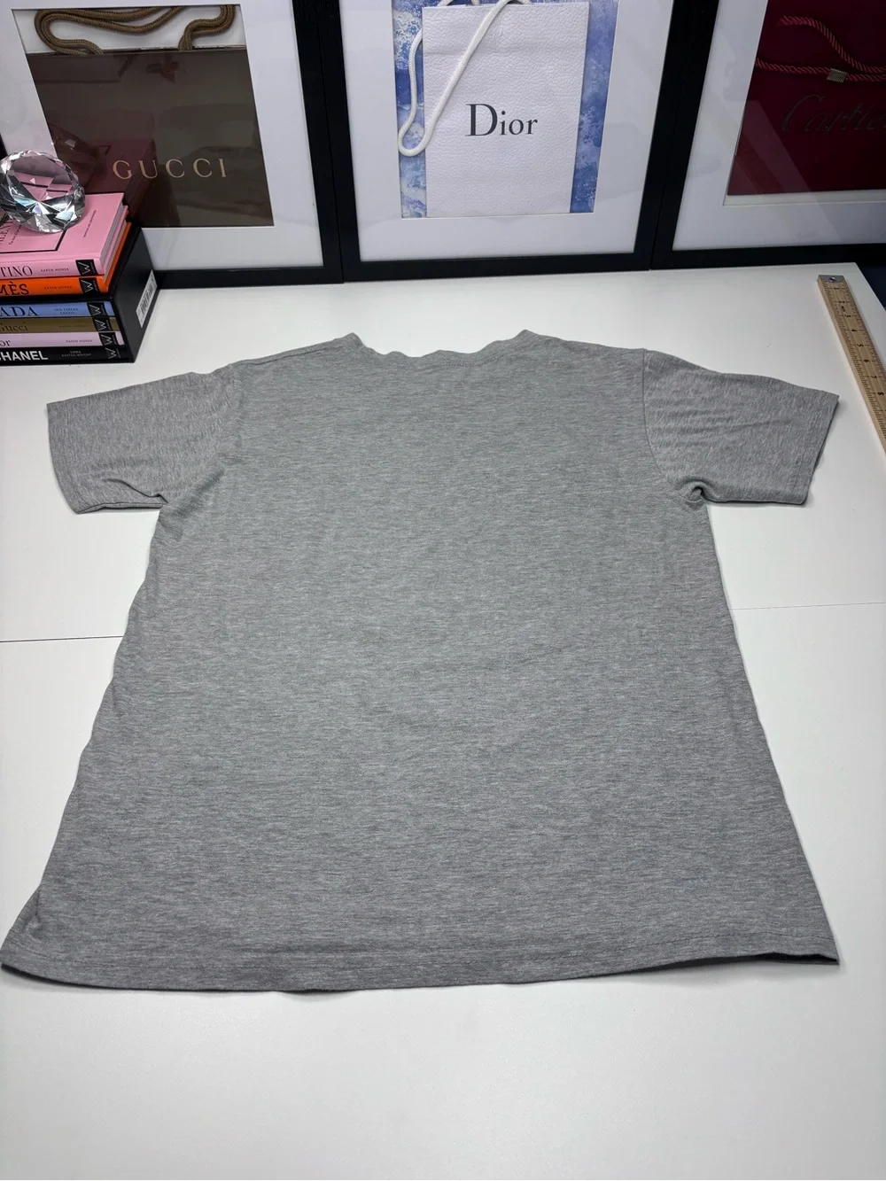 Official Minecraft Gray Graphic Kids T-Shirt EUC Youth Size XL Unisex Casual